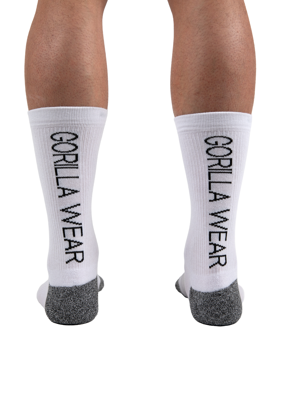 Gorilla Wear Performance Crew Socks Socks White