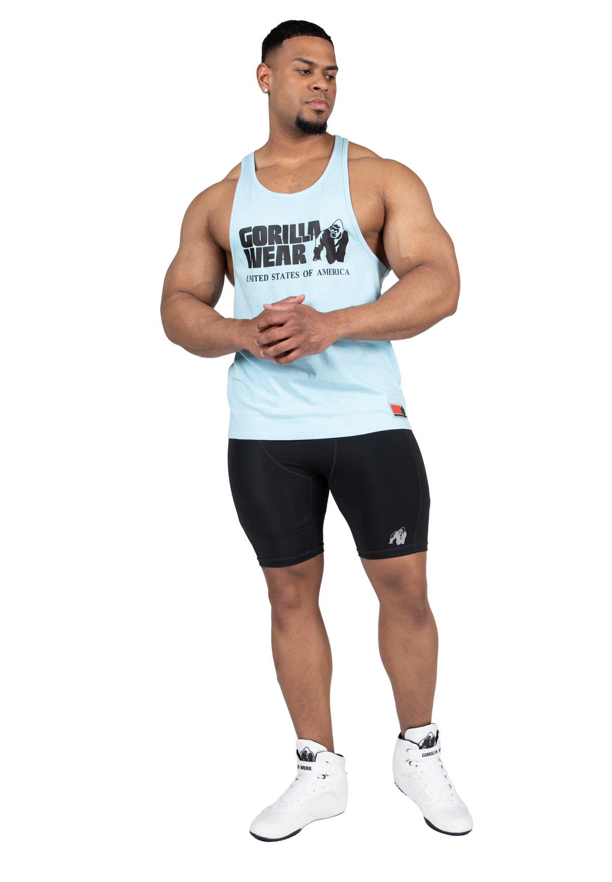 Gorilla Wear Philadelphia Men's Short Tights Tights Black