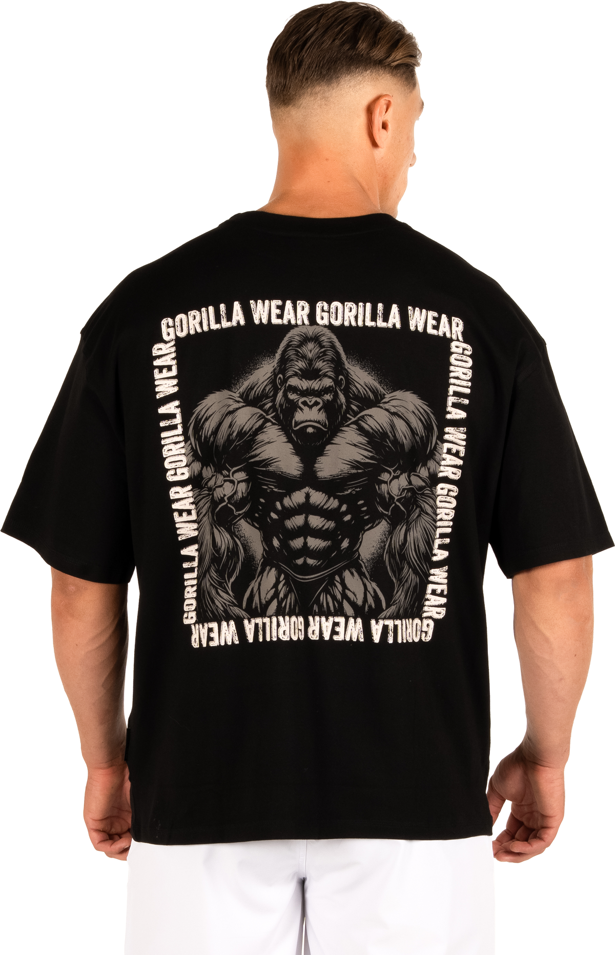 Gorilla Wear Philip Oversized T-Shirt T-Shirt & Tops Black