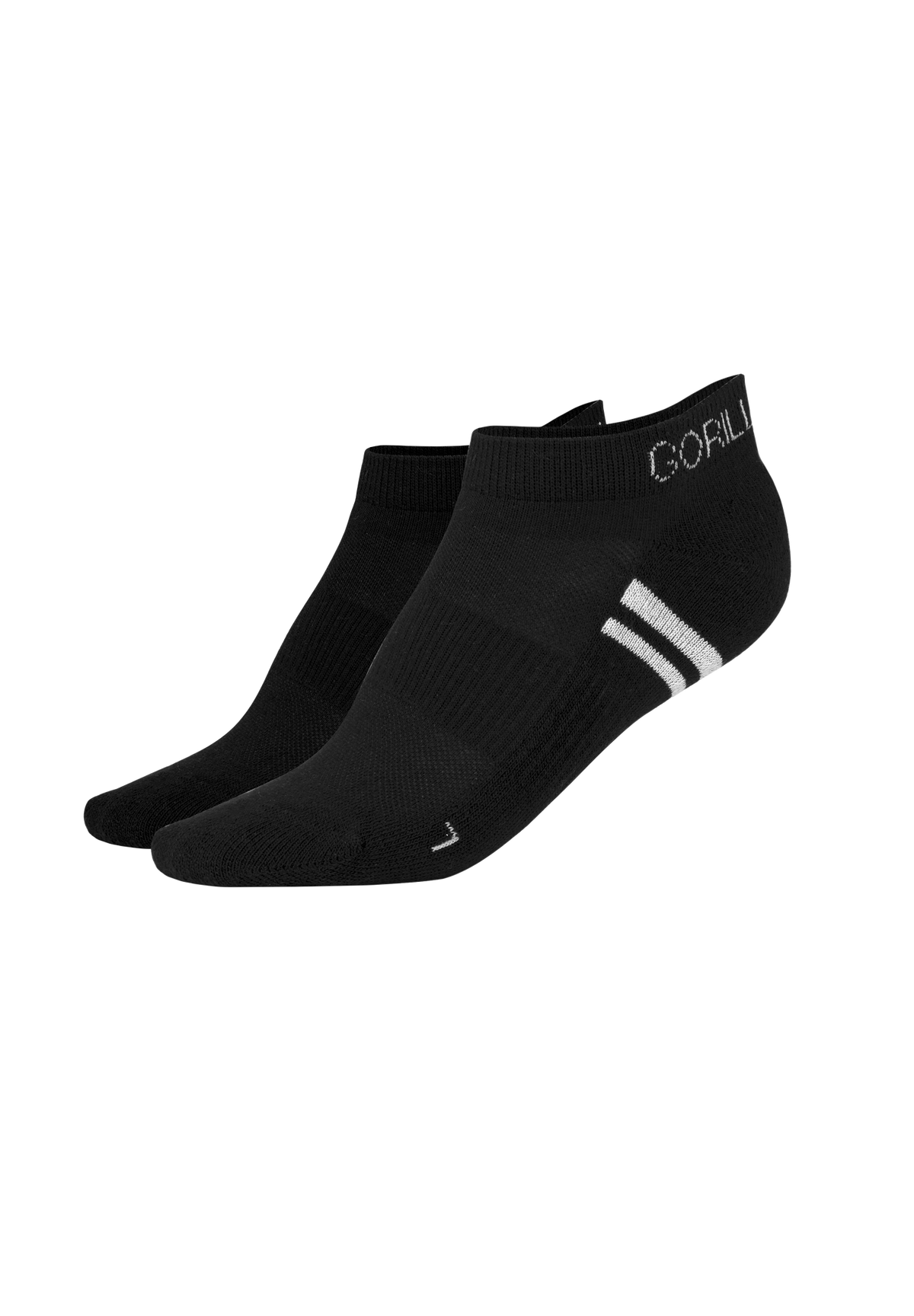 Gorilla Wear Quarter Socks 2-Pack Socks Black