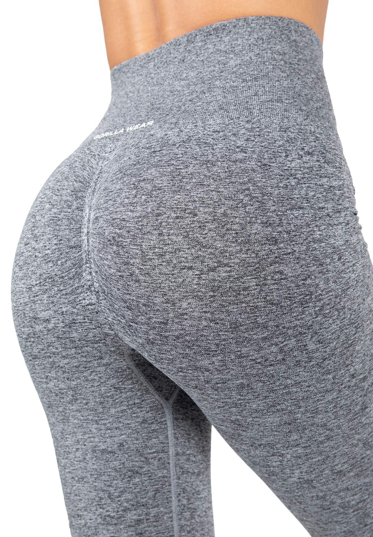 Gorilla Wear Quincy Seamless Leggings Leggings Gray Melange