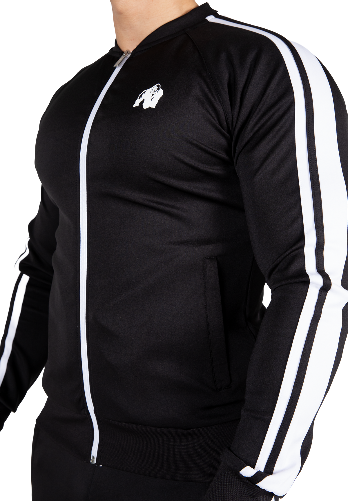 Gorilla Wear Riverside Track Jacket Jacket Black