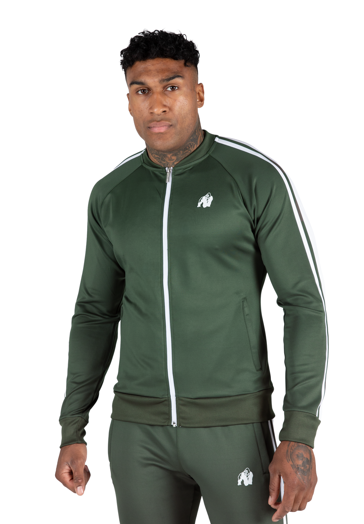 Gorilla Wear Riverside Track Jacket Jacket Green