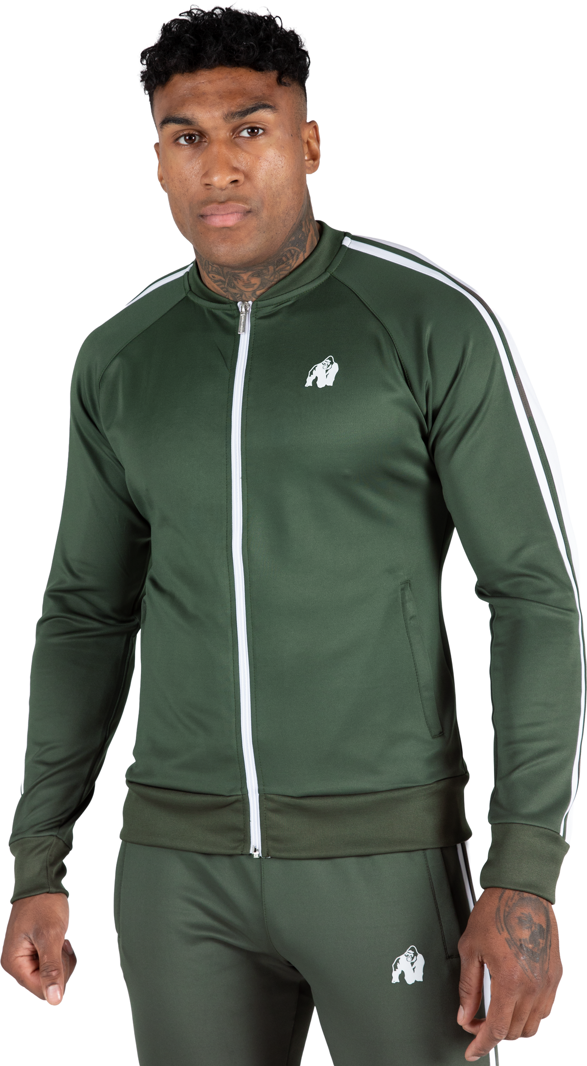 Gorilla Wear Riverside Track Jacket Jacket Green