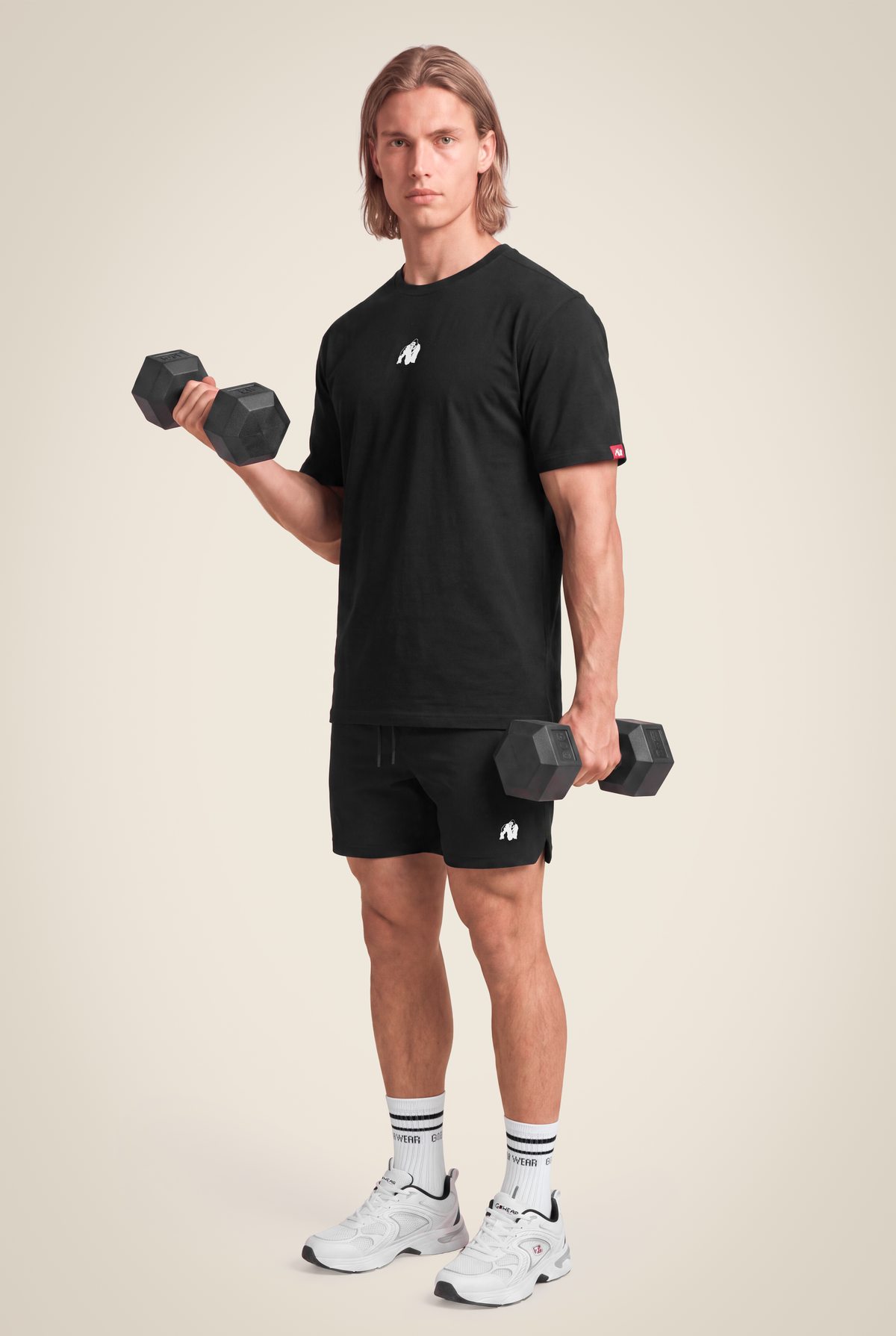 Gorilla Wear Rock Springs T-Shirt - Black - Full Body