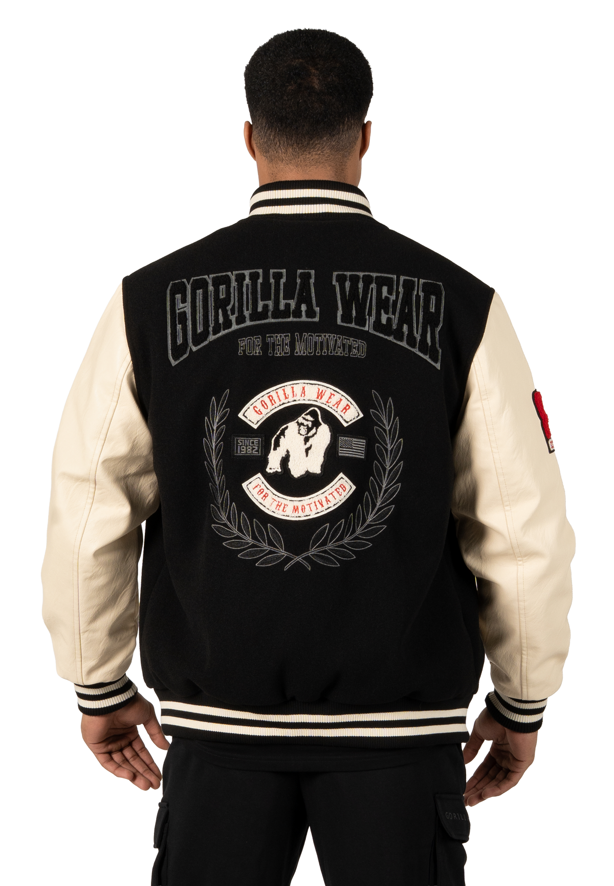 Gorilla Wear Saint Louis Varsity Jacket Jacket Black