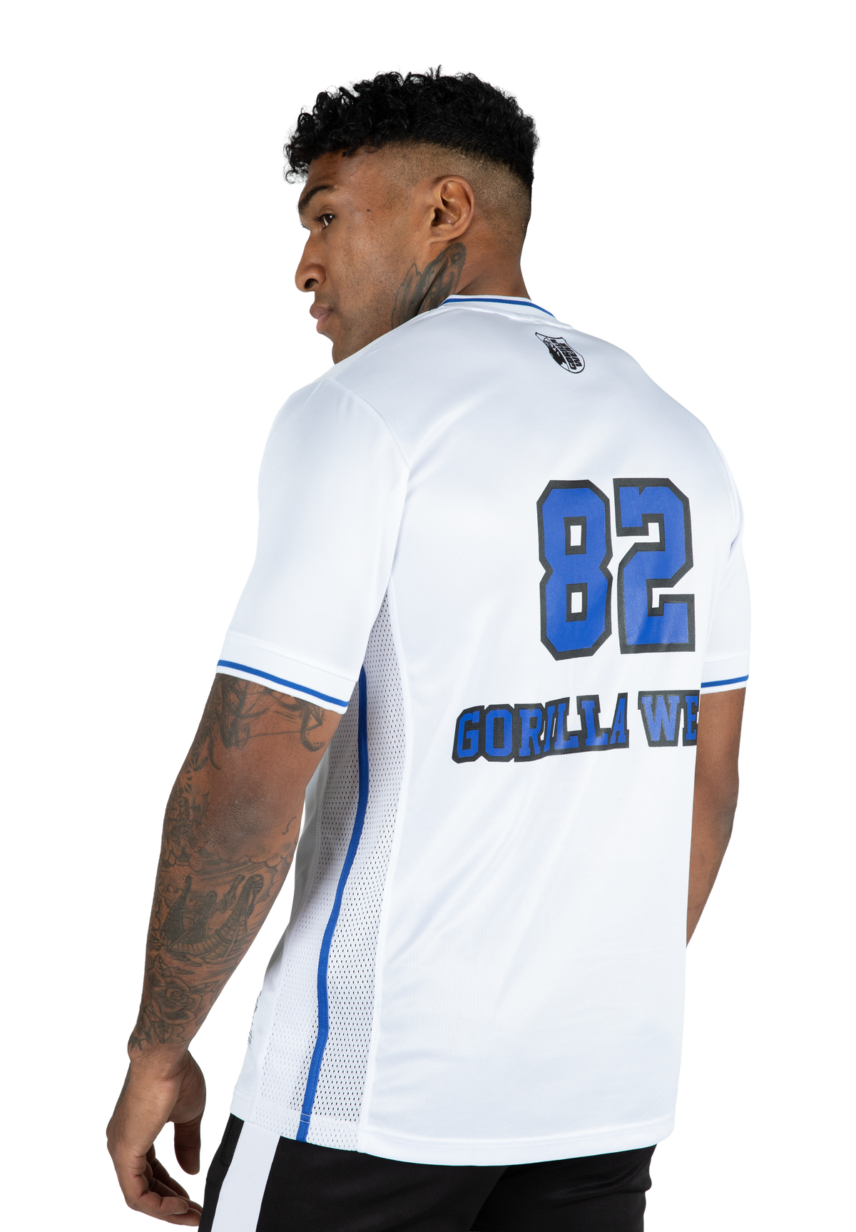 Gorilla Wear San Mateo T-Shirt T-Shirt & Tops White/Blue