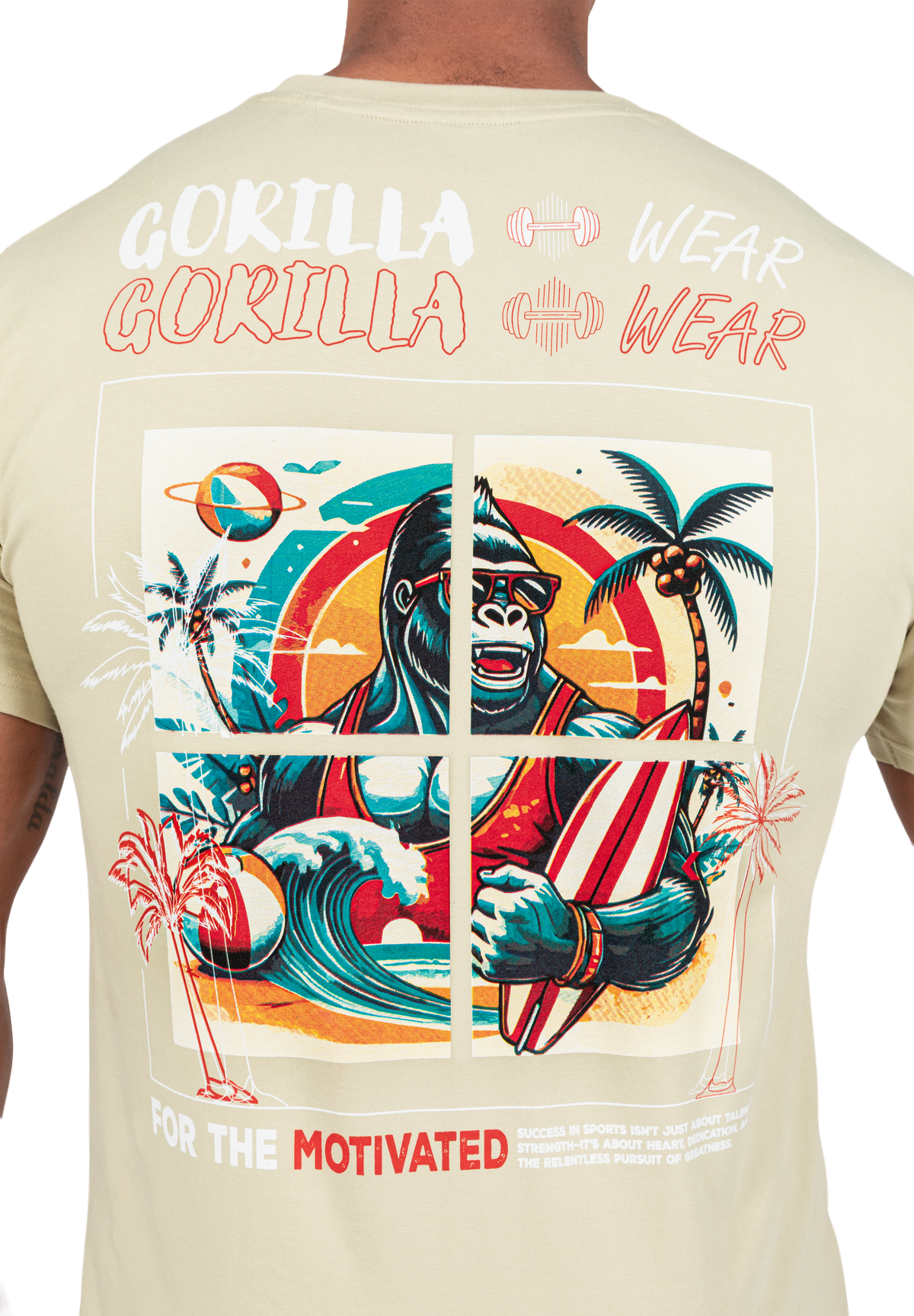 Gorilla Wear Santa Cruz T-Shirt T-Shirt & Tops Light Green