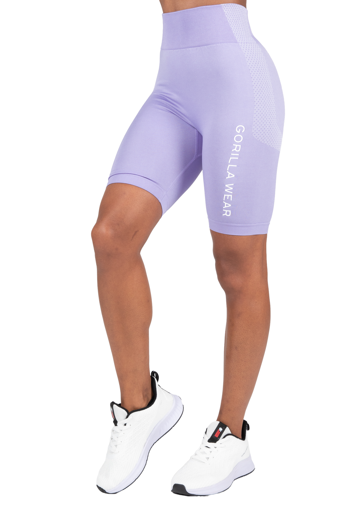 Gorilla Wear Selah Seamless Cycling Shorts Shorts Lilac