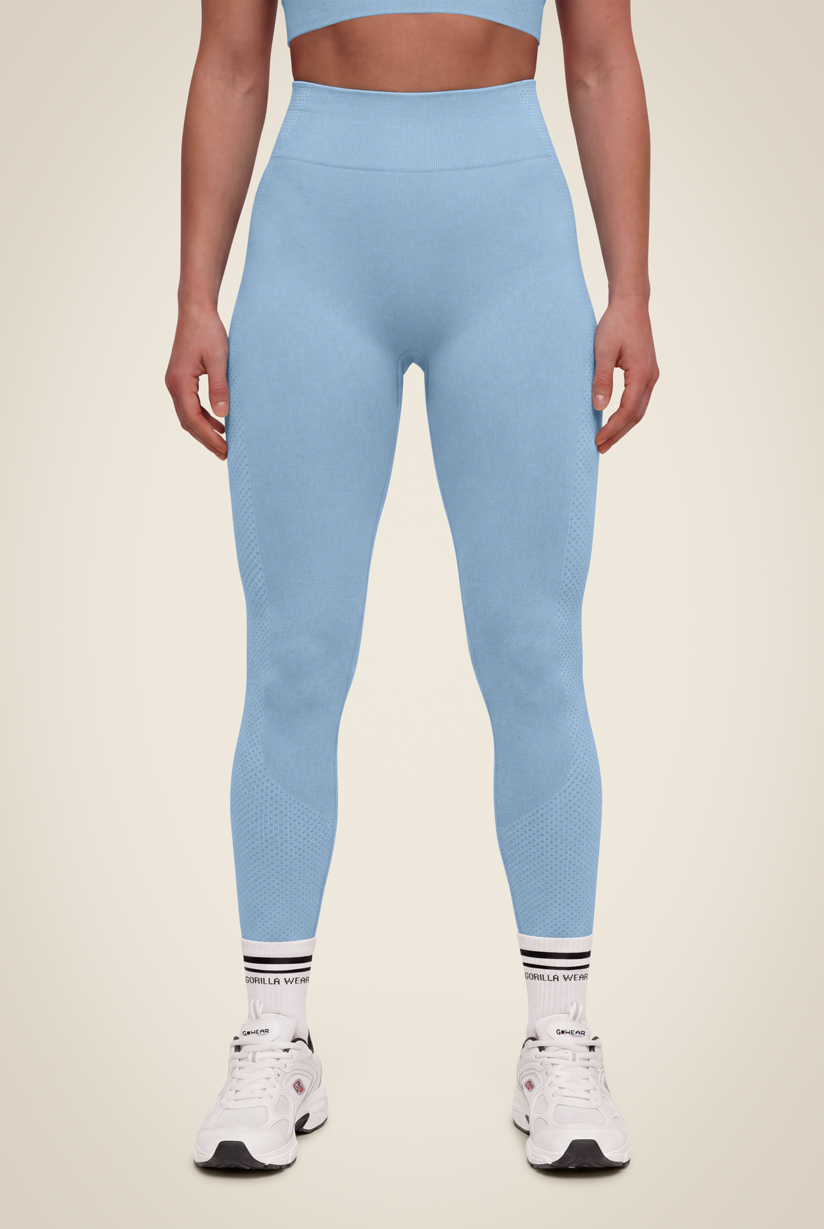 Gorilla Wear Selah Seamless Leggings Leggings Light Blue