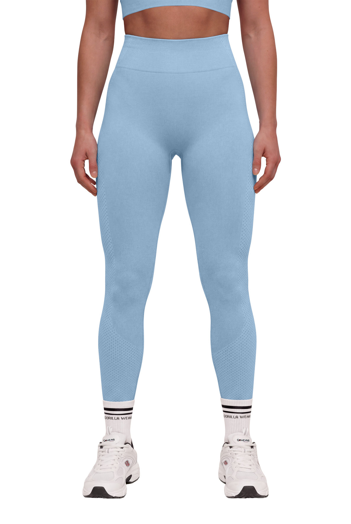 Gorilla Wear Selah Seamless Leggings Leggings Light Blue