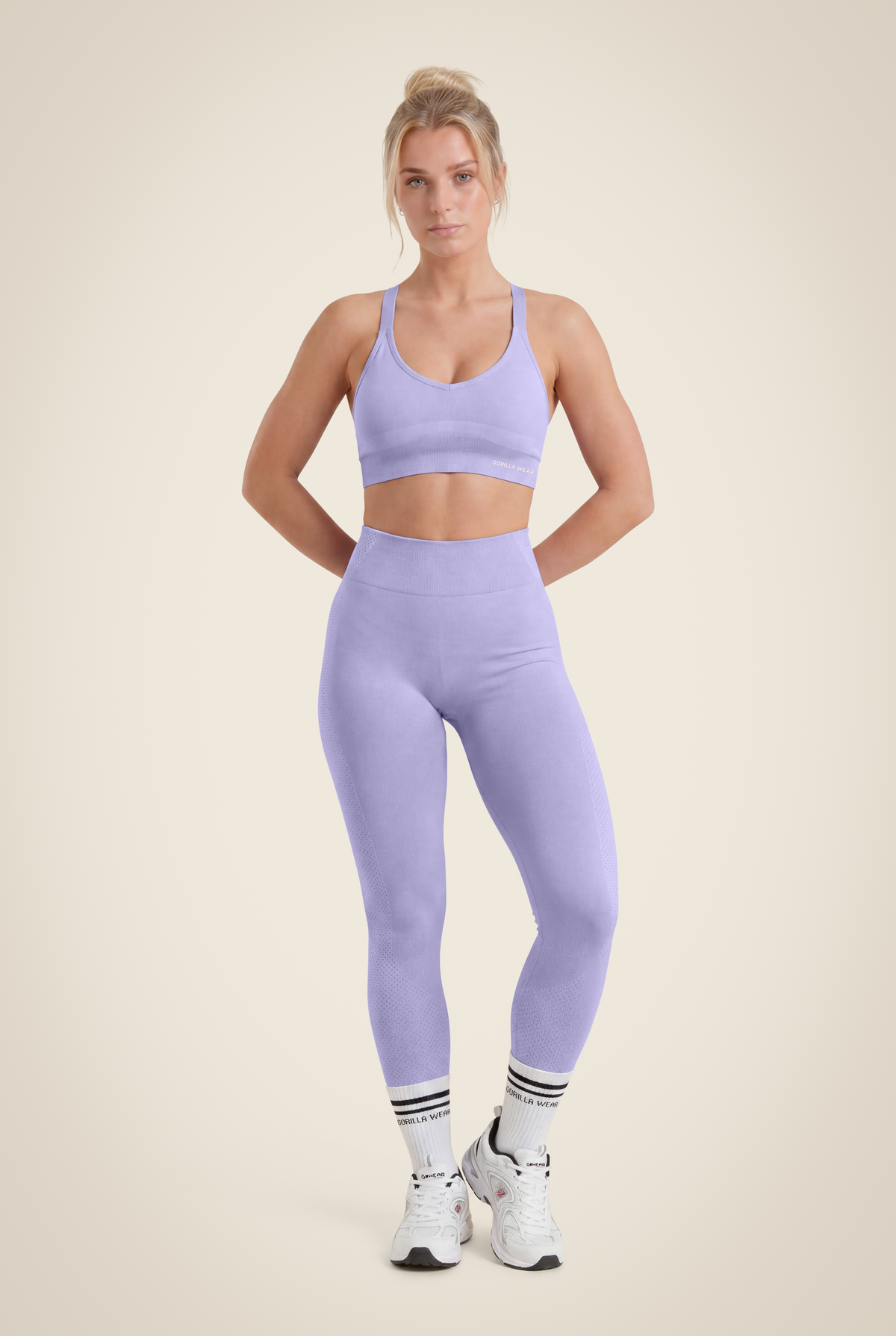 Gorilla Wear Selah Seamless Leggings Leggings Lilac