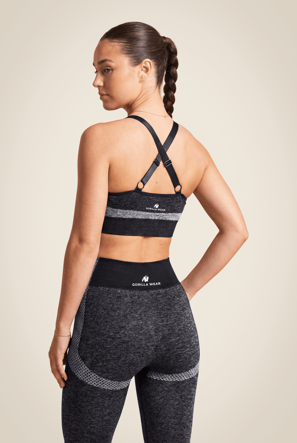 Gorilla Wear Selah Seamless Sports Bra Sports Bra Black
