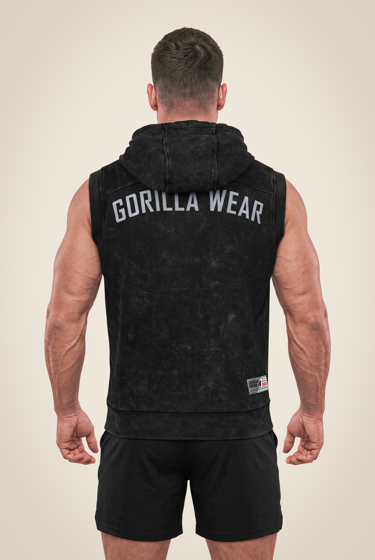 Gorilla Wear Silverdale Sleeveless Hoodie Hoodie & Sweatshirt Black