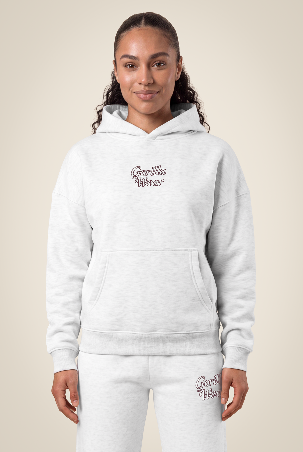 Gorilla Wear Skye Hoodie Hoodie & Sweatshirt Light Gray