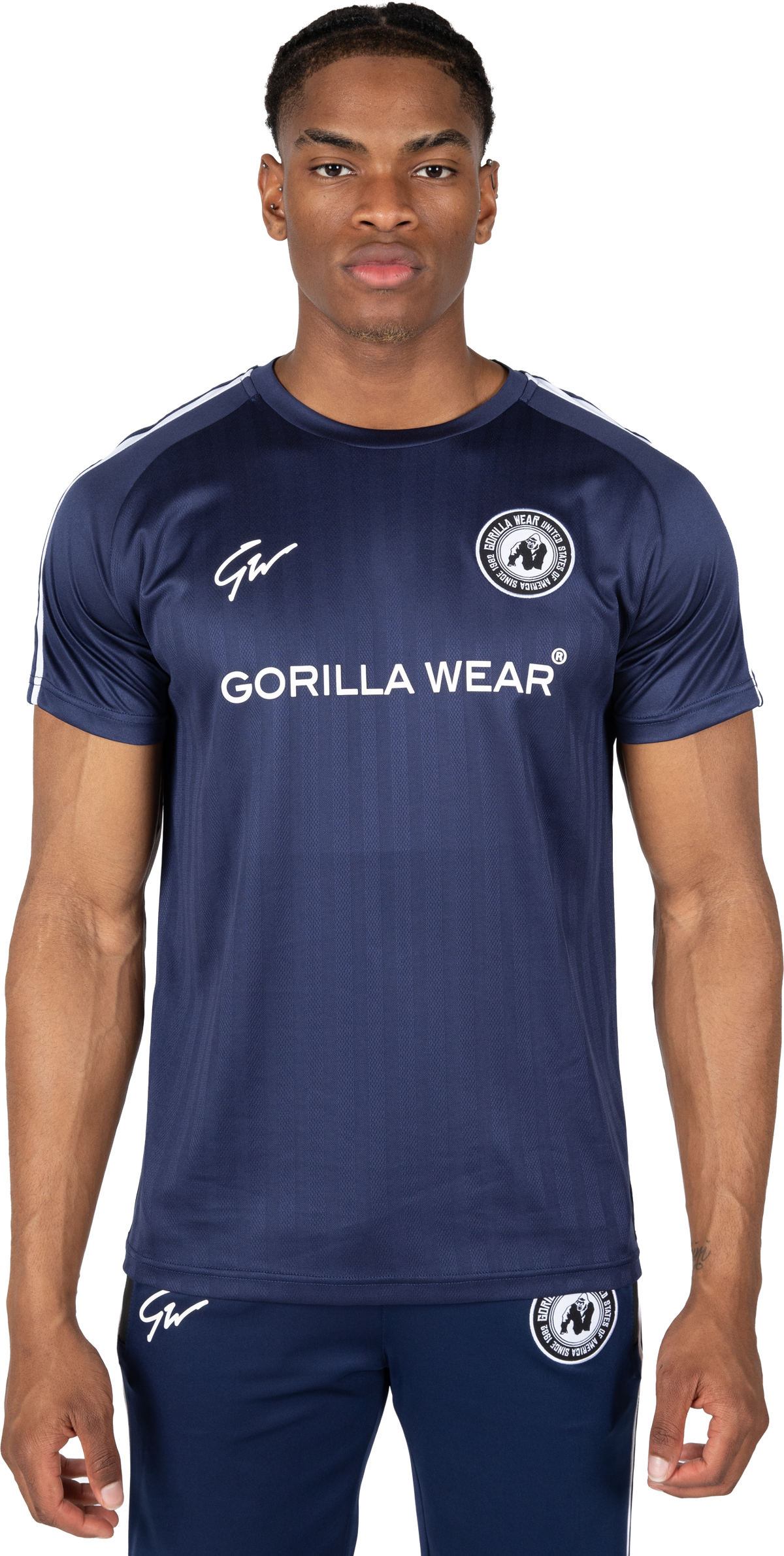 Gorilla Wear Stratford T-Shirt T-Shirt & Tops Navy