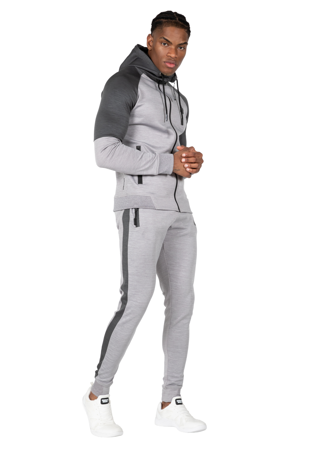 Gorilla Wear Sullivan Track Jacket Jacket Gray