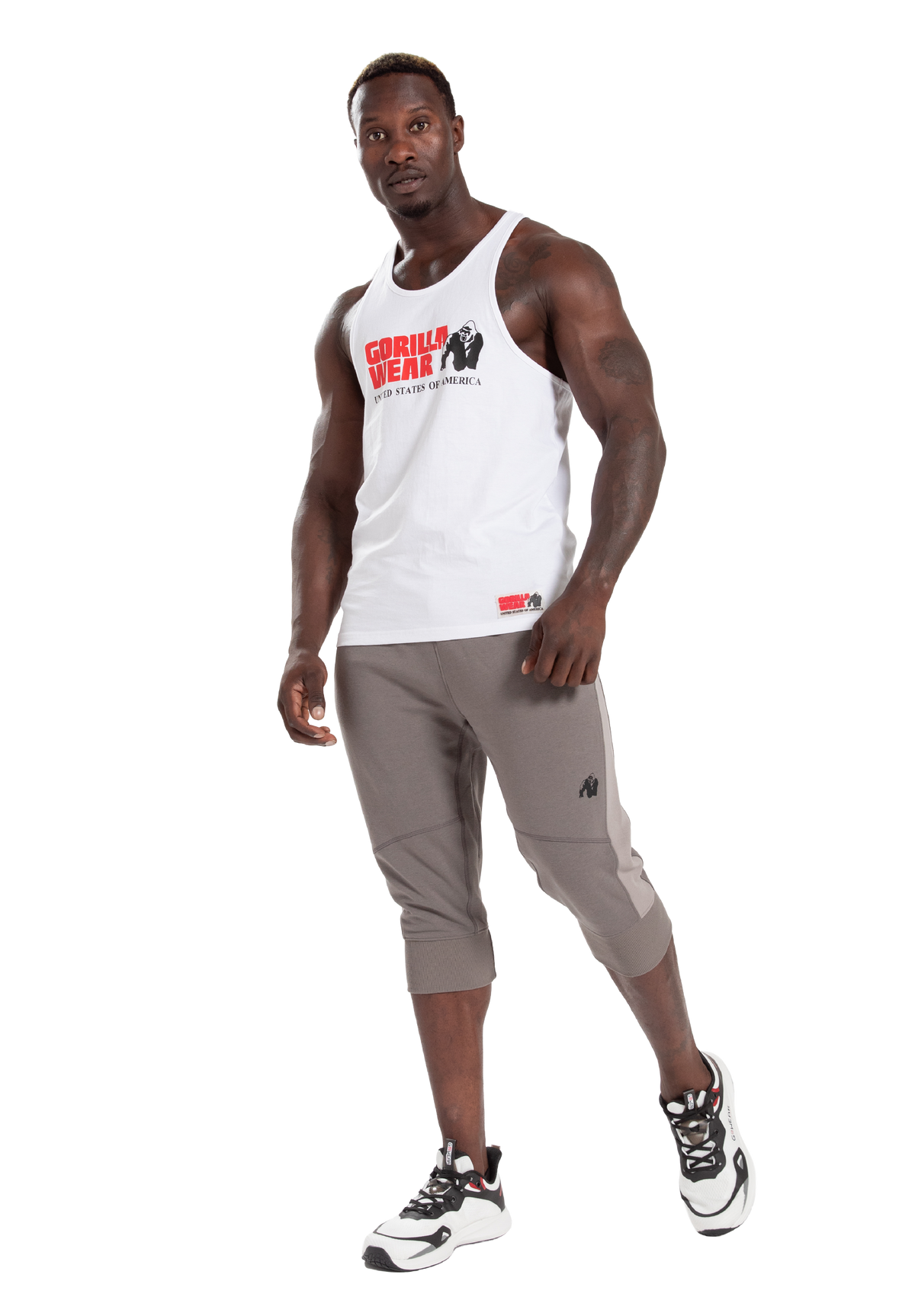 Gorilla Wear Thompson 3/4 Sweatpants Pants Gray