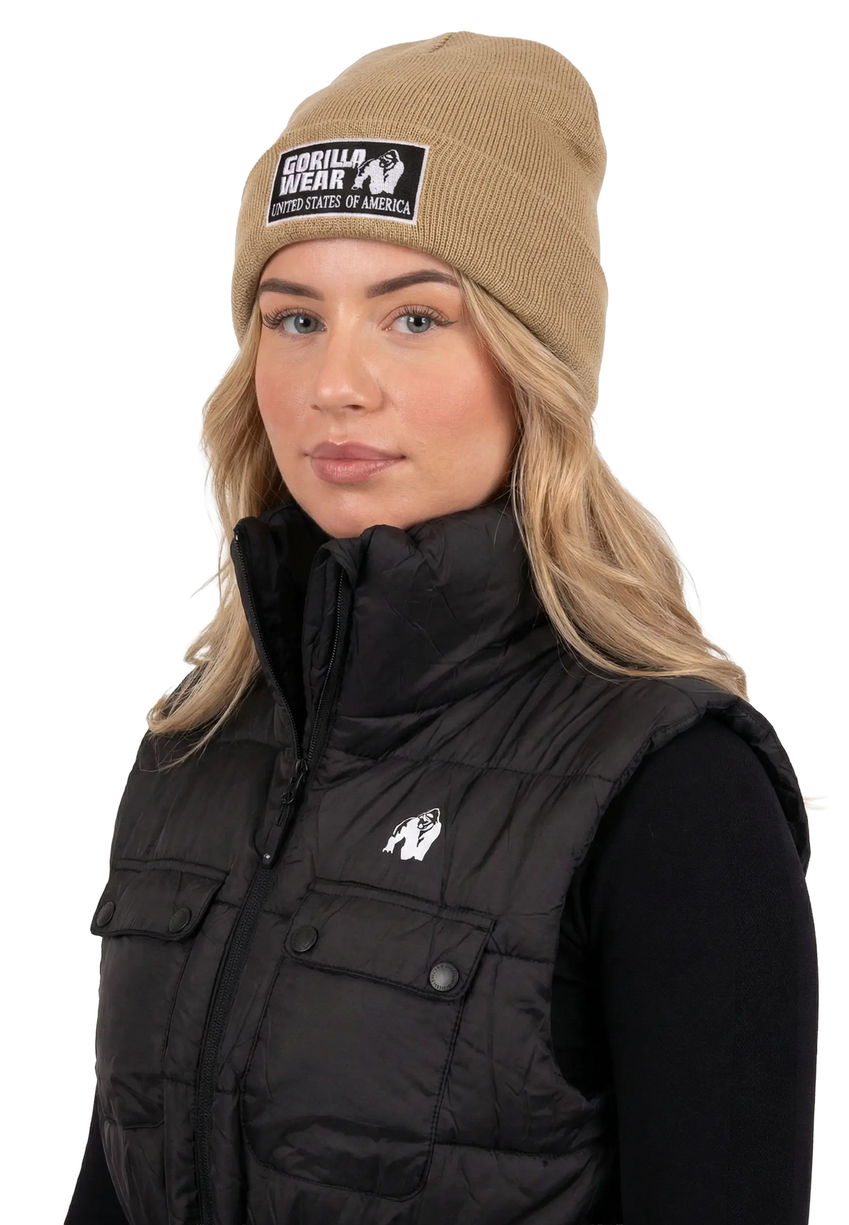Gorilla Wear Vermont Beanie Caps & Beanies Beige