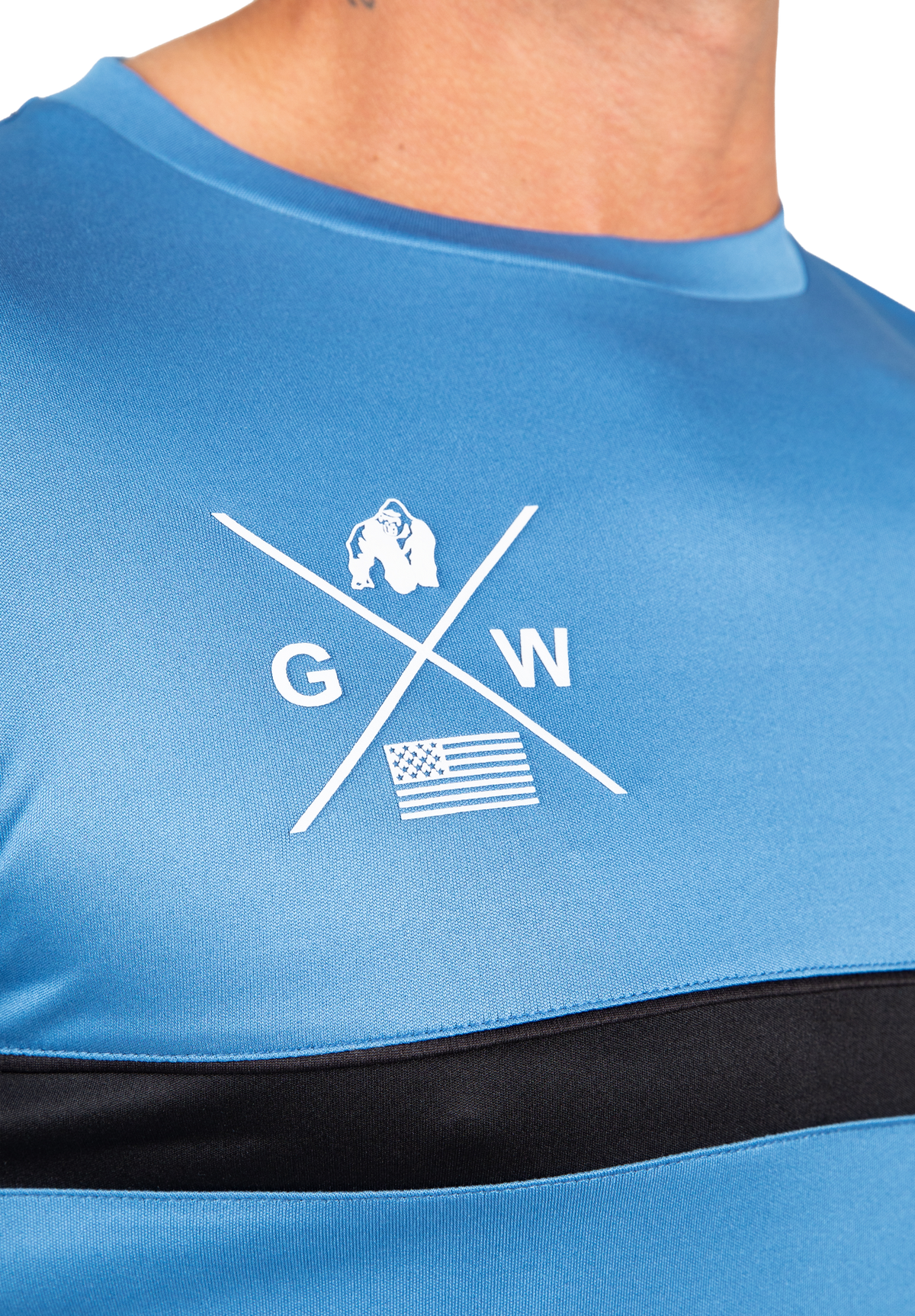 Gorilla Wear Vernon T-Shirt T-Shirt & Tops Blue