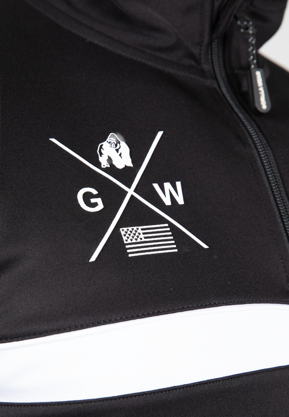 Gorilla Wear Vernon Track Jacket Jacket Black