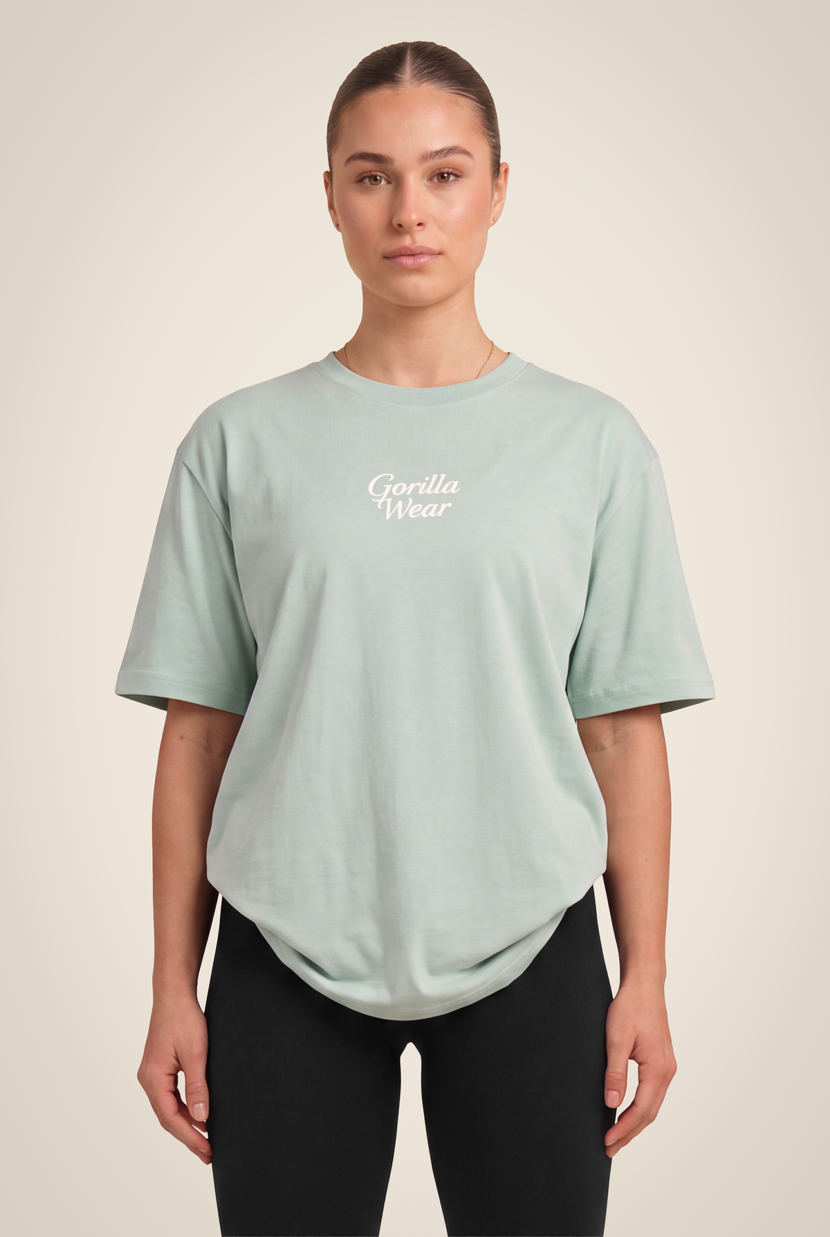 Gorilla Wear Vienna Oversized T-Shirt T-Shirt & Tops Light Green