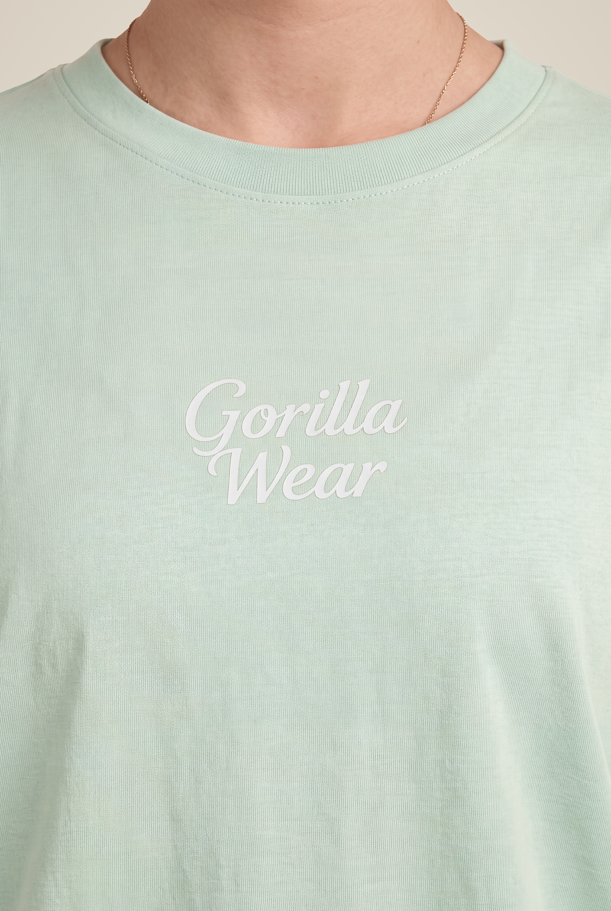 Gorilla Wear Vienna Oversized T-Shirt T-Shirt & Tops Light Green