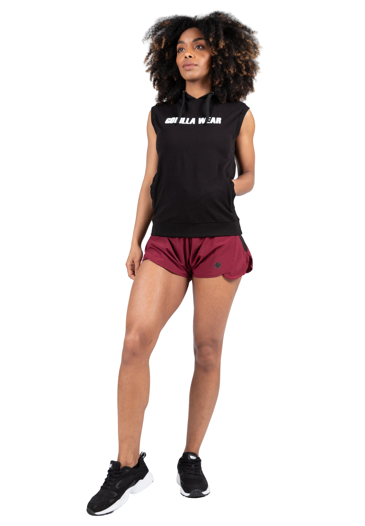 Gorilla Wear Virginia Sleeveless Hoodie Hoodie & Sweatshirt Black