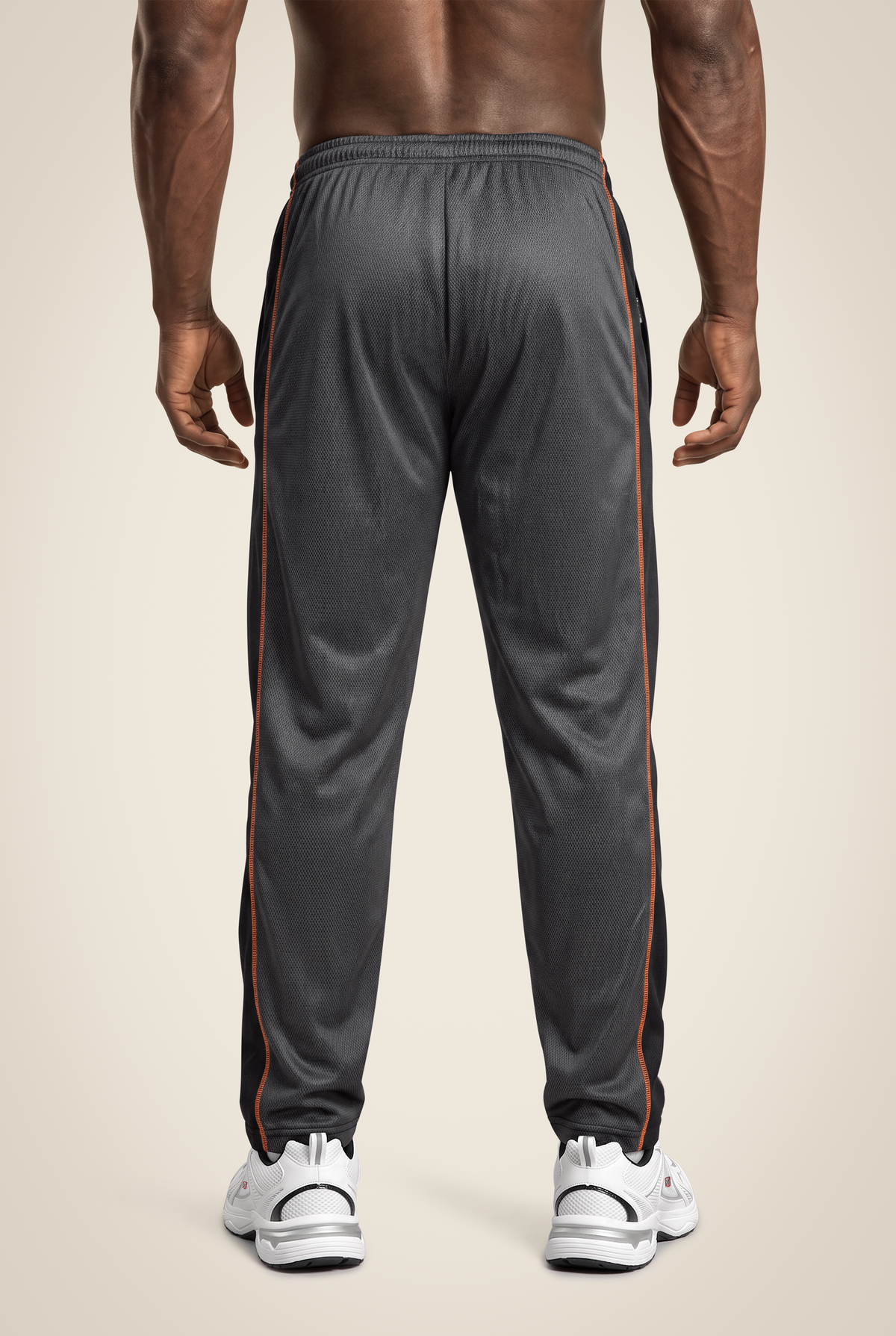 Gorilla Wear Wallace Mesh Pants Pants Gray/Orange