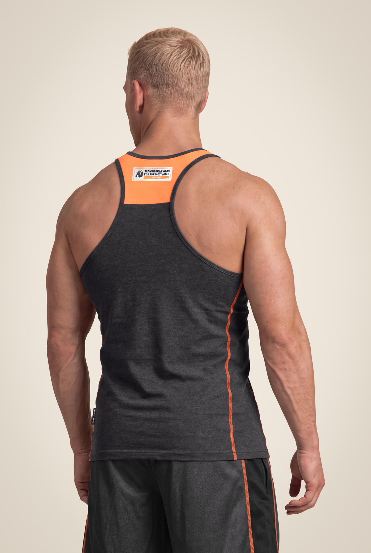 Gorilla Wear Wallace Tank Top Tank Top Gray/Orange