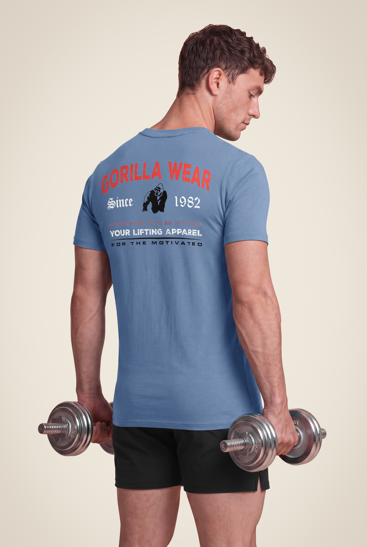 Gorilla Wear Warren T-Shirt T-Shirt & Tops Coronet Blue