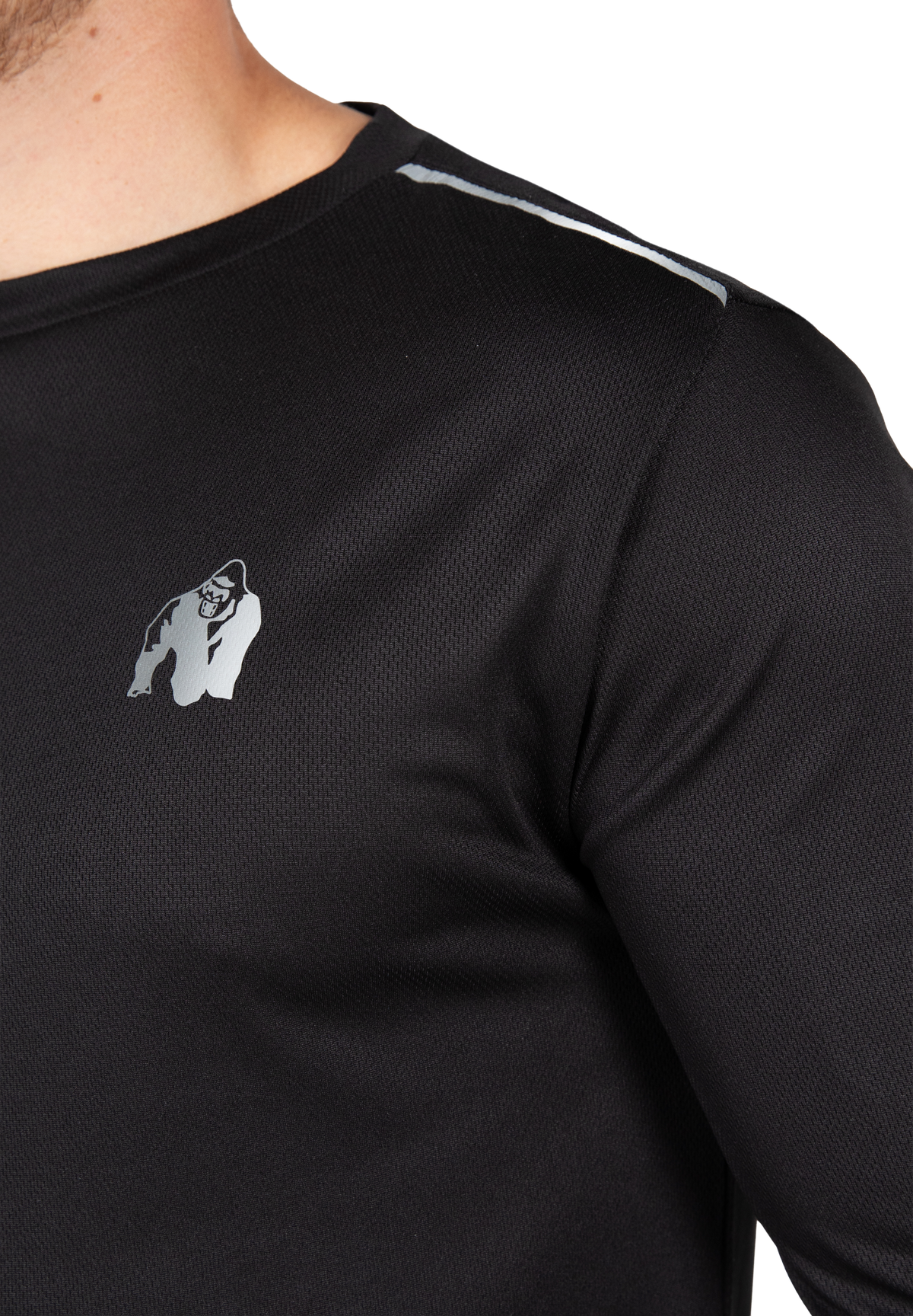 Gorilla Wear Washington Long Sleeve T-Shirt & Tops Black