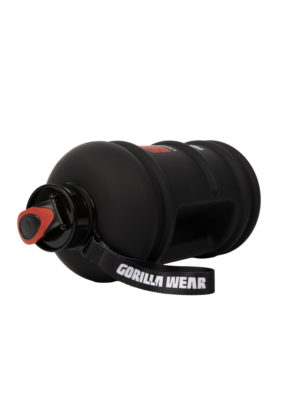 Gorilla Wear Water Jug 2.2L Shakers & Bottles Black