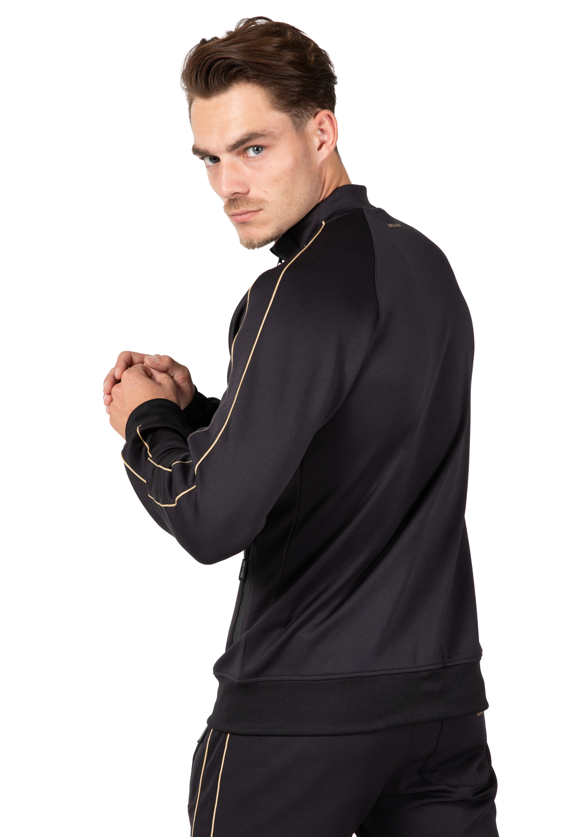 Gorilla Wear Wenden Track Jacket Jacket Black/Gold