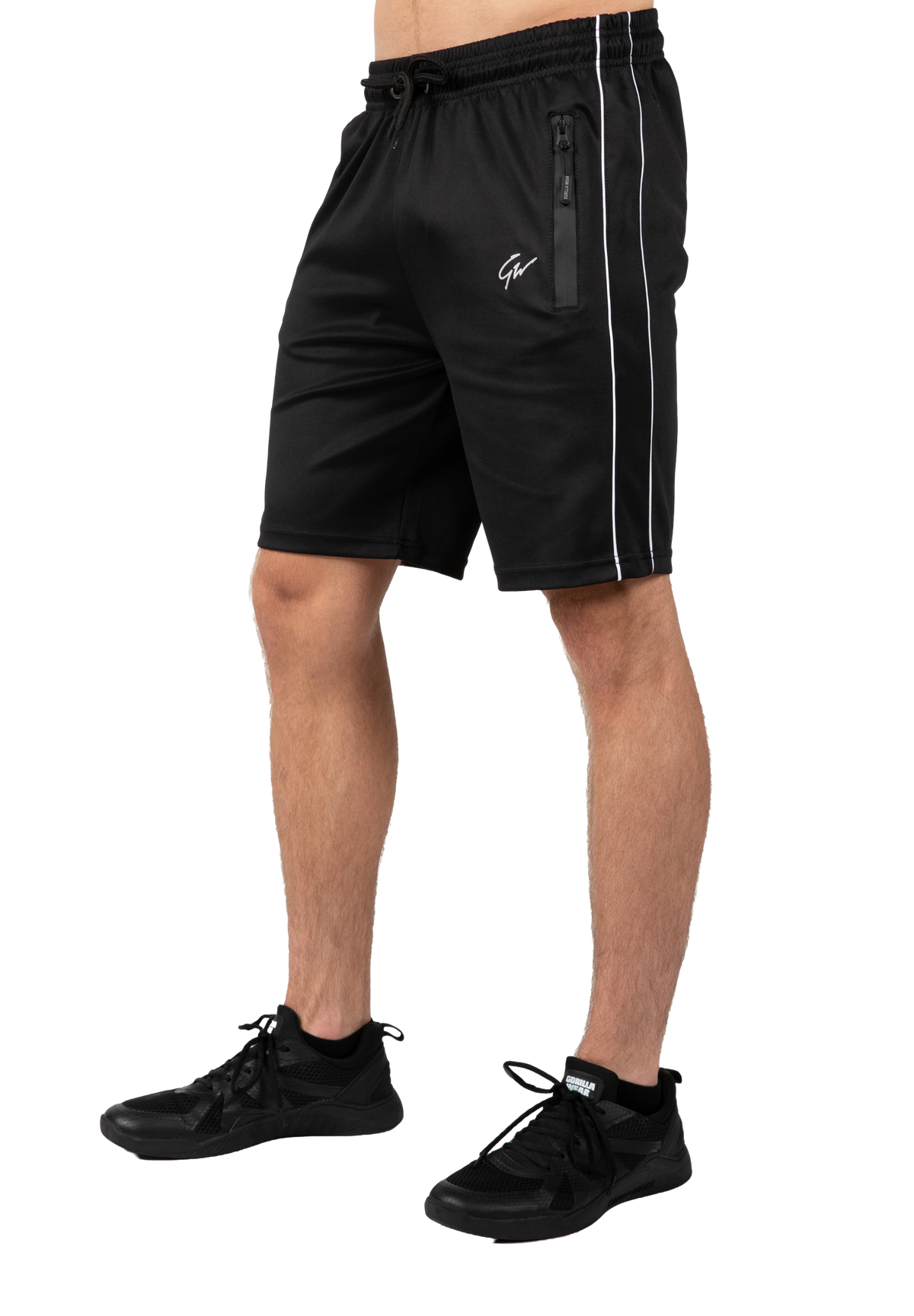 Gorilla Wear Wenden Track Shorts Shorts Black/White
