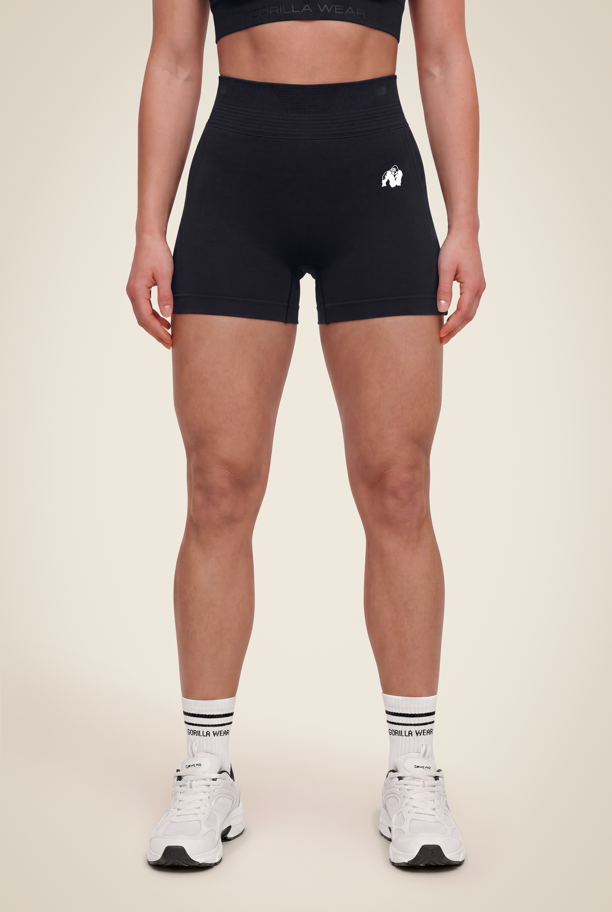 Gorilla Wear Whitney Seamless Shorts Shorts Black