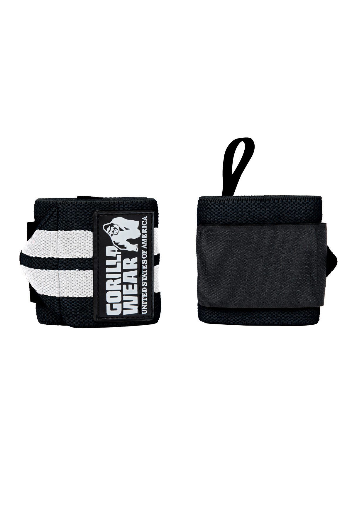 Gorilla Wear Wrist Wraps PRO Lifting Straps & Wraps Black/White