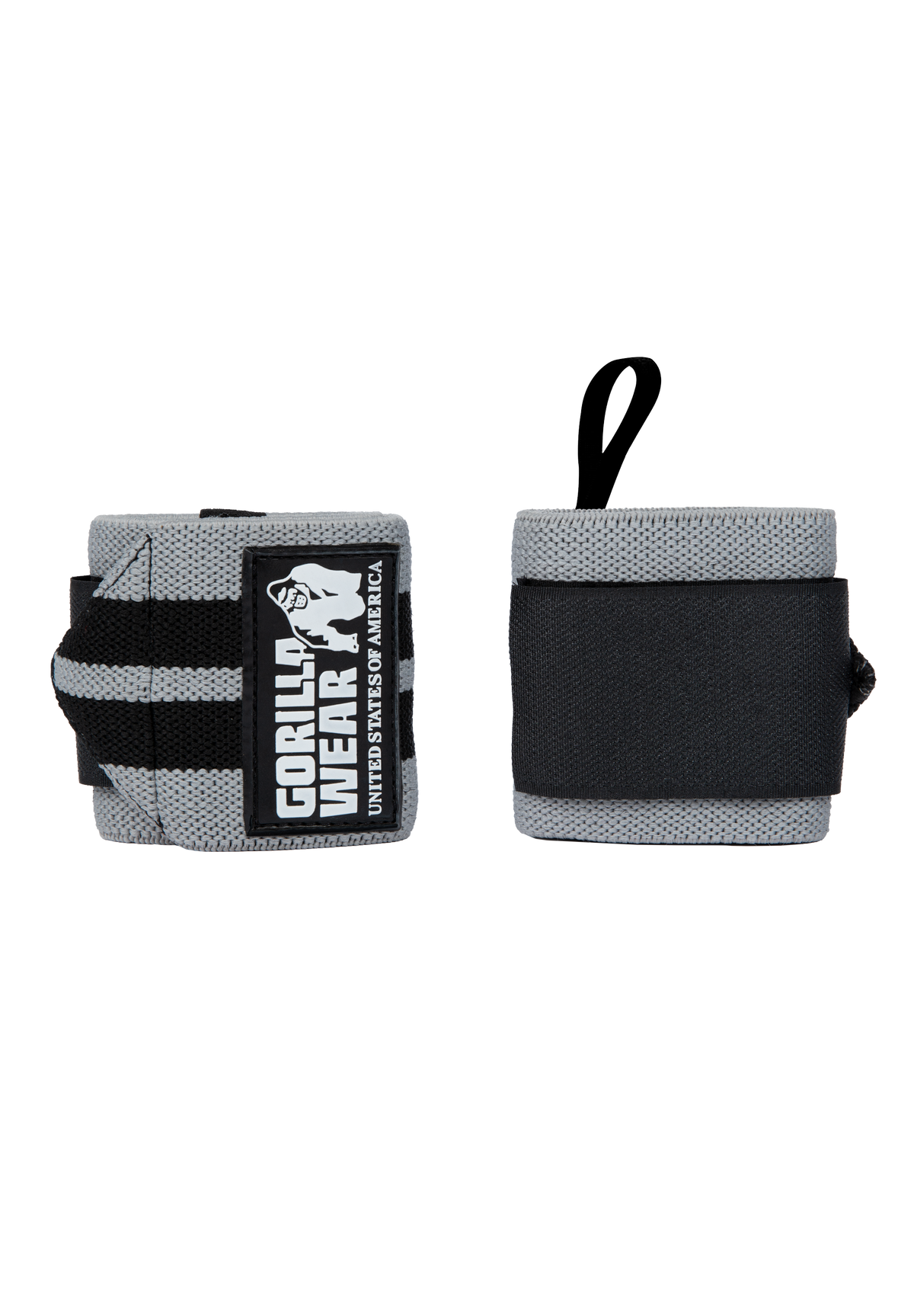 Gorilla Wear Wrist Wraps PRO Lifting Straps & Wraps Gray/Black