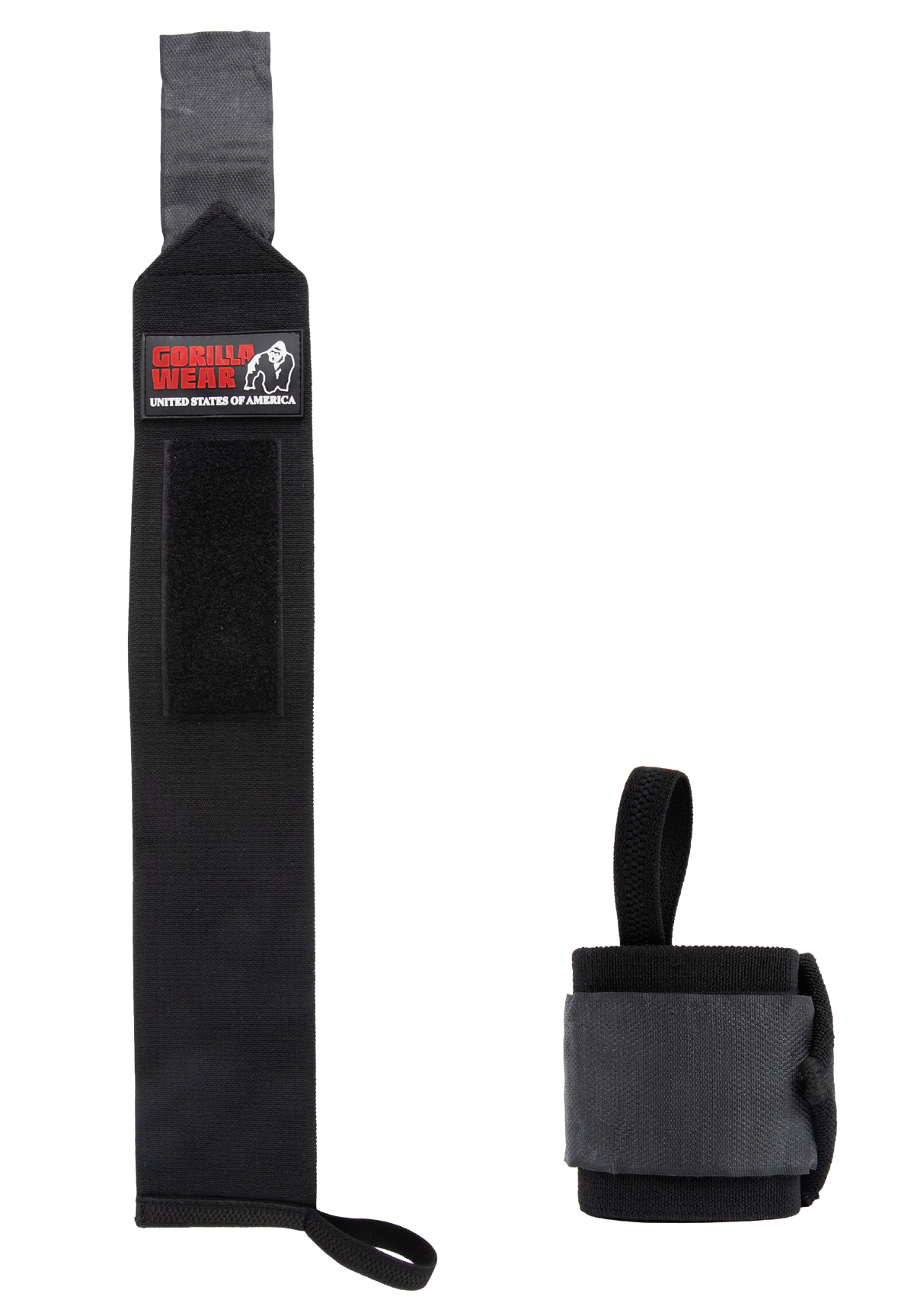 Gorilla Wear Wrist Wraps ULTRA Lifting Straps & Wraps Black