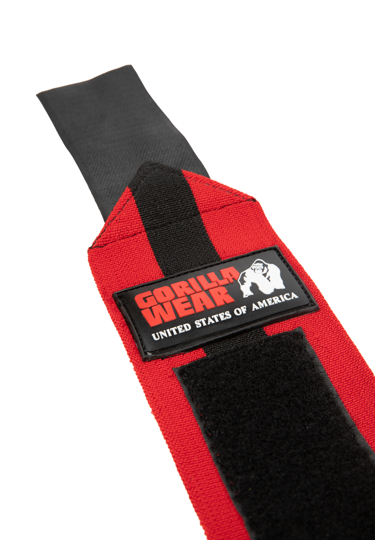 Gorilla Wear Wrist Wraps ULTRA Lifting Straps & Wraps Black/Red