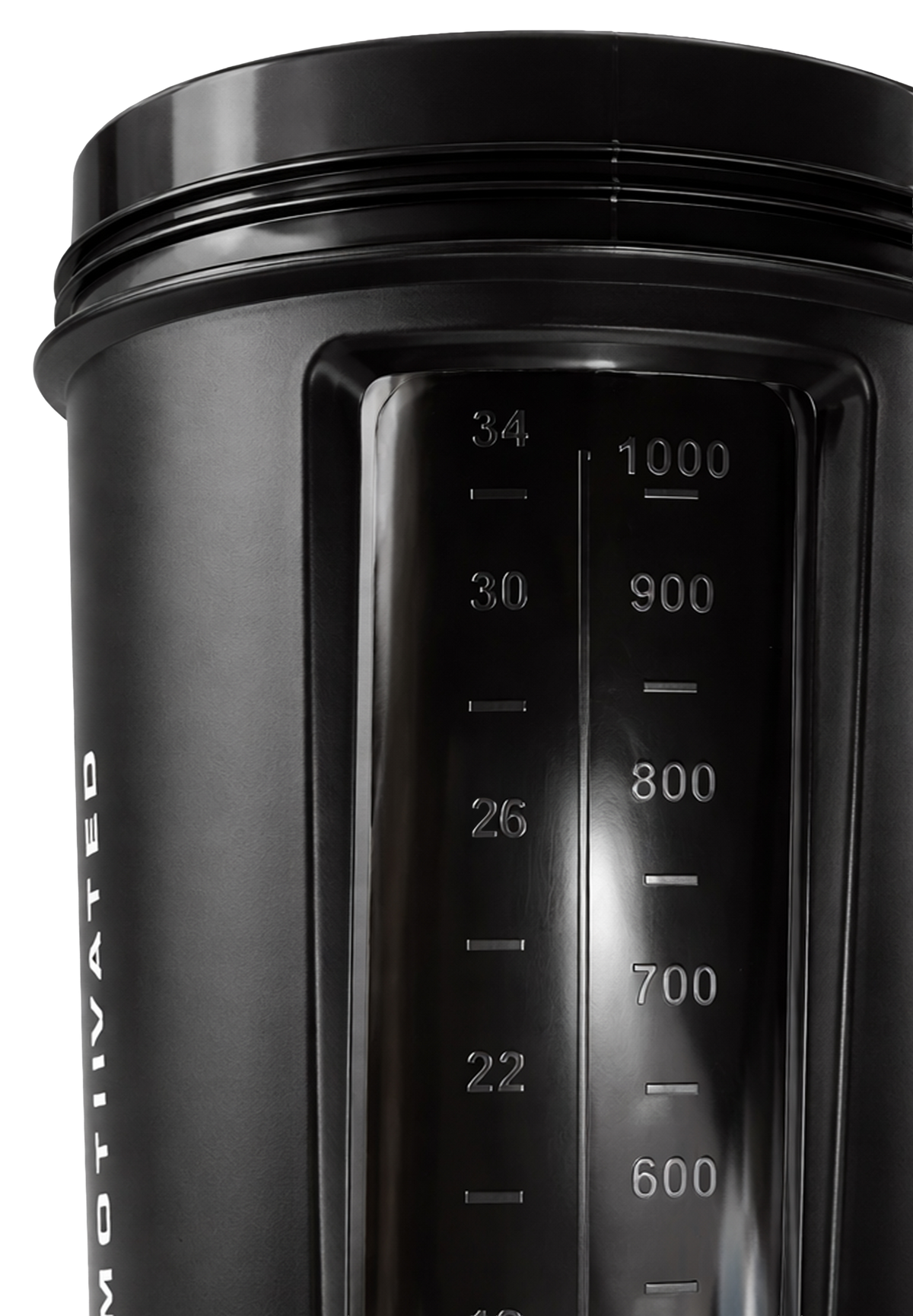 Gorilla Wear XXL Power Shaker 1000ML Shakers & Bottles Black