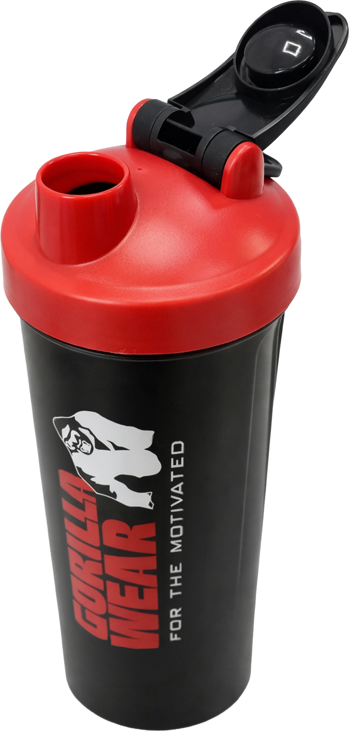 Gorilla Wear XXL Power Shaker 1000ML Shakers & Bottles Black/Red