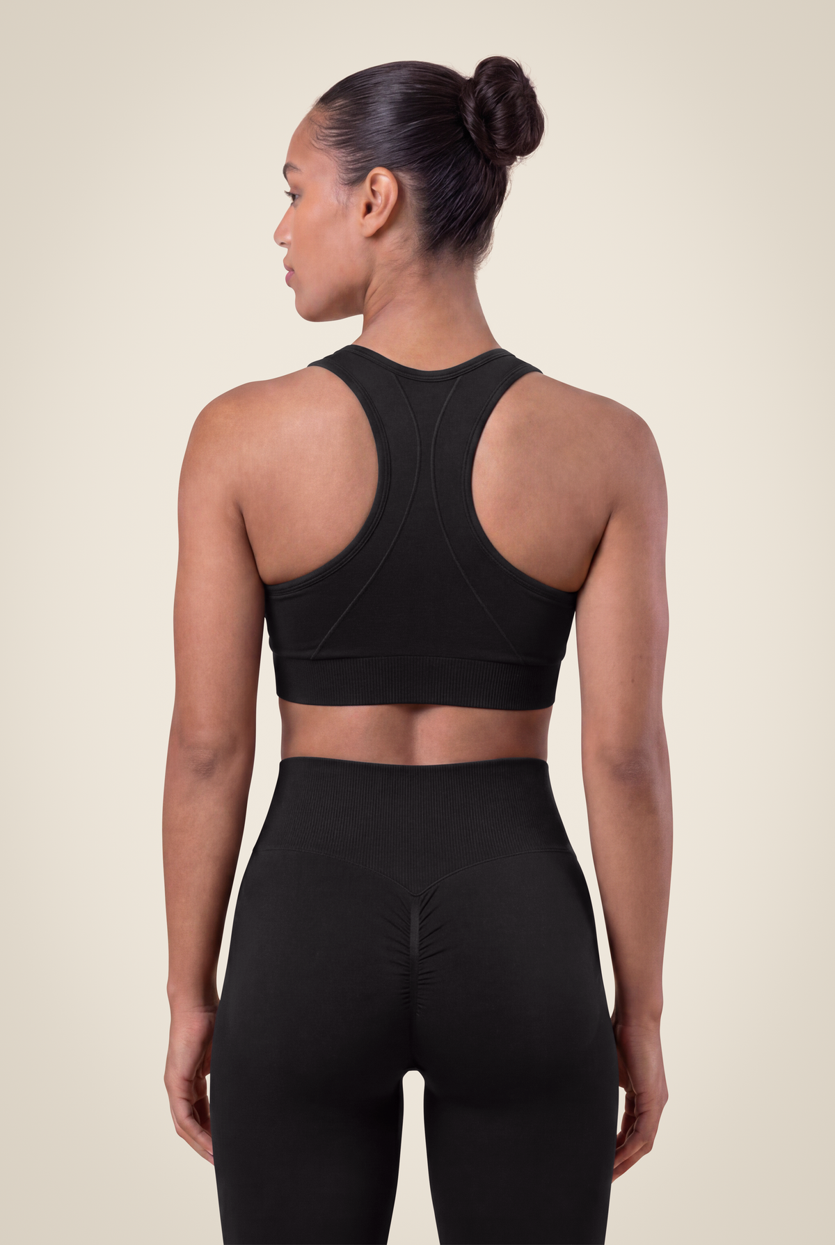 Gorilla Wear Yava Seamless Sports Bra Sports Bra Black