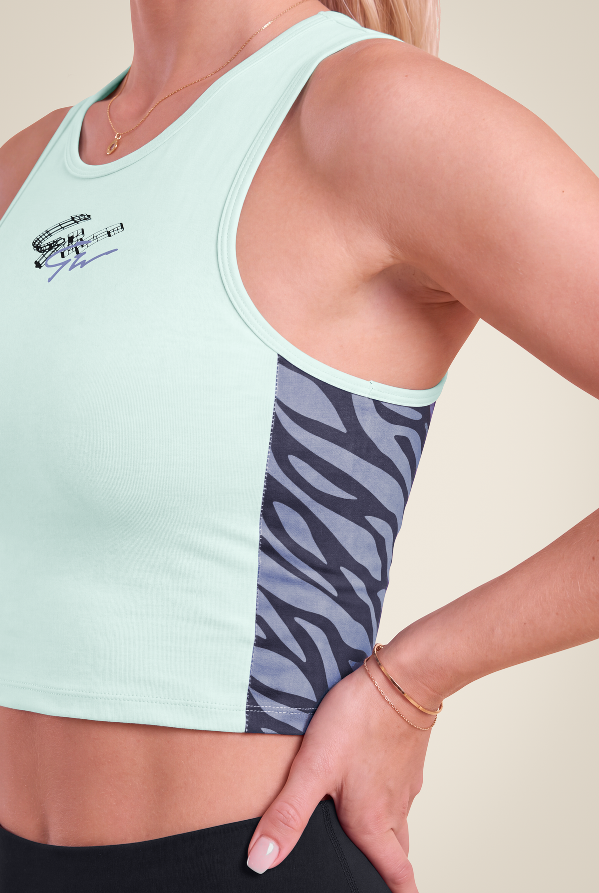 Gorilla Wear Zion Crop Top T-Shirt & Tops Green