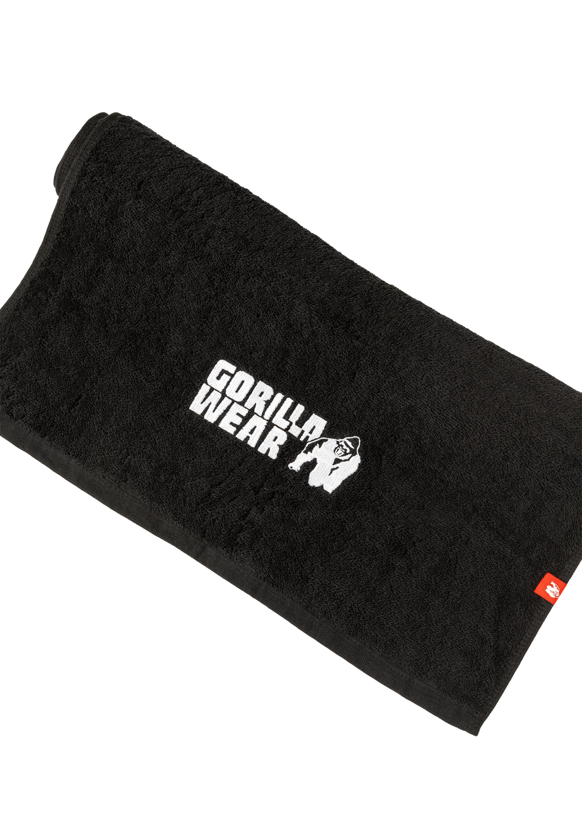 Gorilla Wear Zip Pocket Gym Towel Towels Black