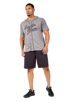 Gorilla Wear 82 Baseball Jersey T-Shirt & Tops Gray