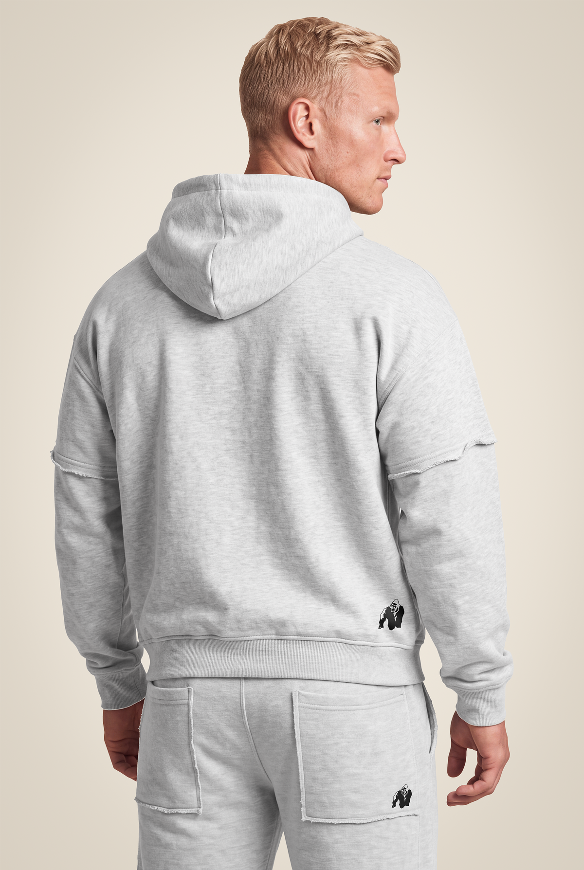 Gorilla Wear Asheville Raw Hoodie Hoodie & Sweatshirt Gray
