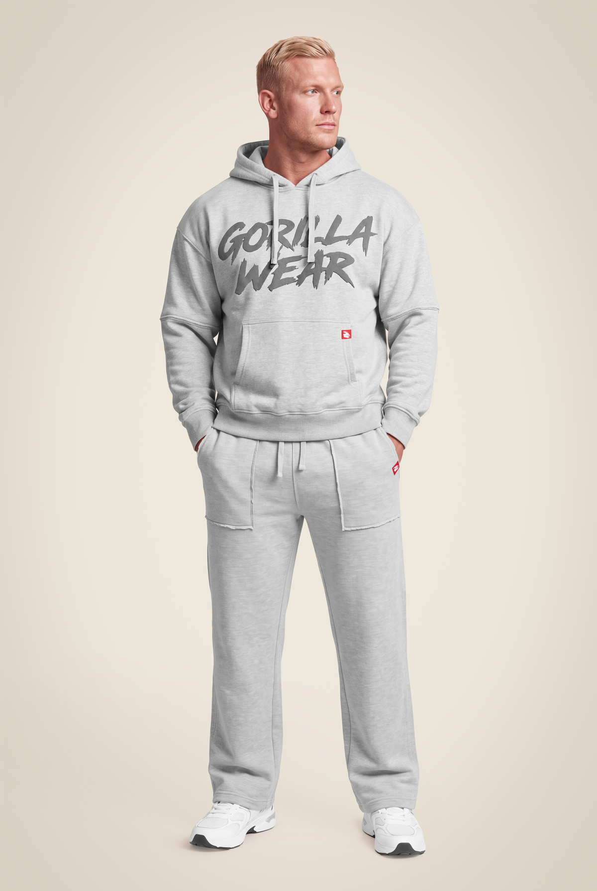 Gorilla Wear Asheville Raw Hoodie Hoodie & Sweatshirt Gray
