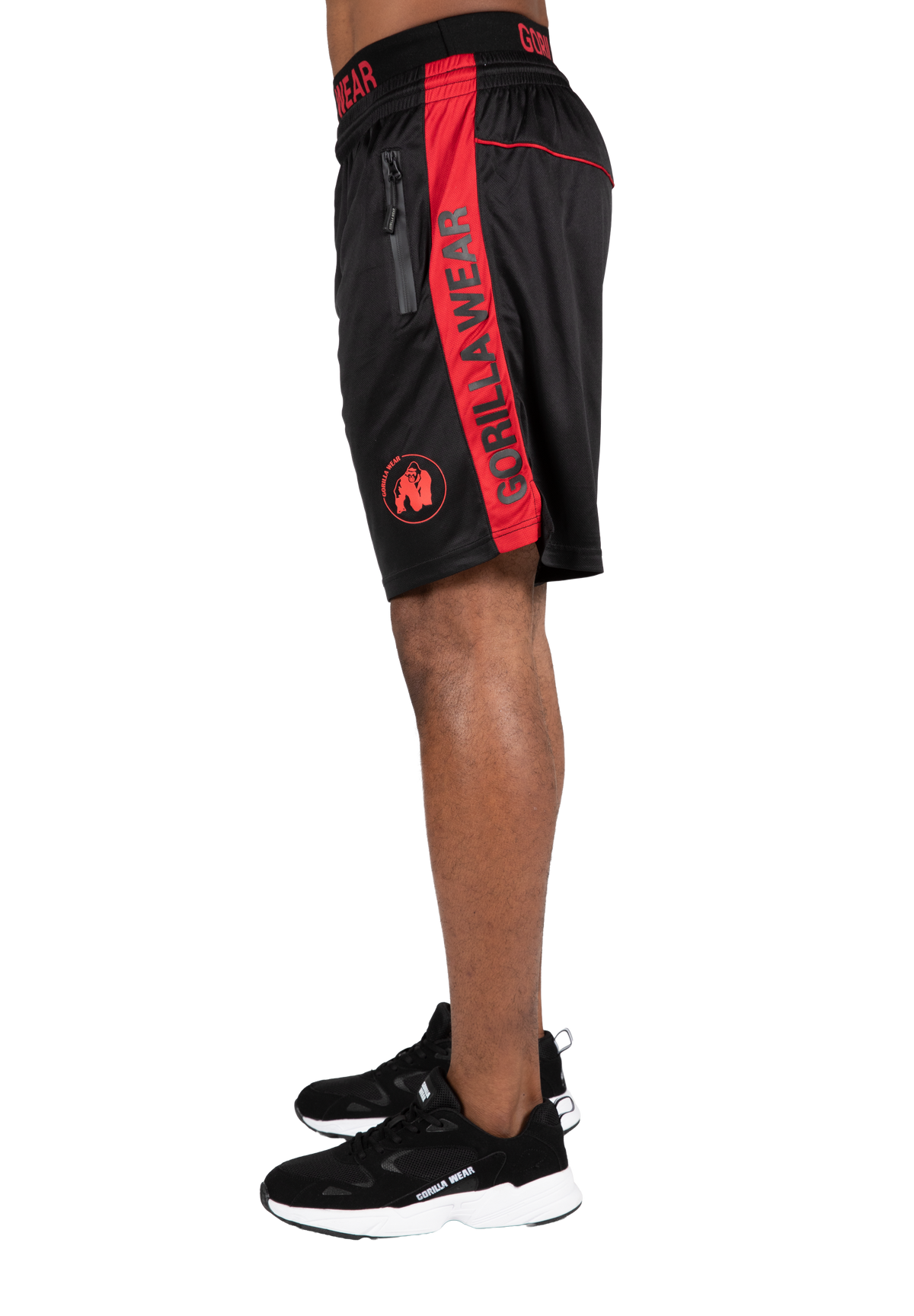 Gorilla Wear Atlanta Shorts Shorts Black/Red