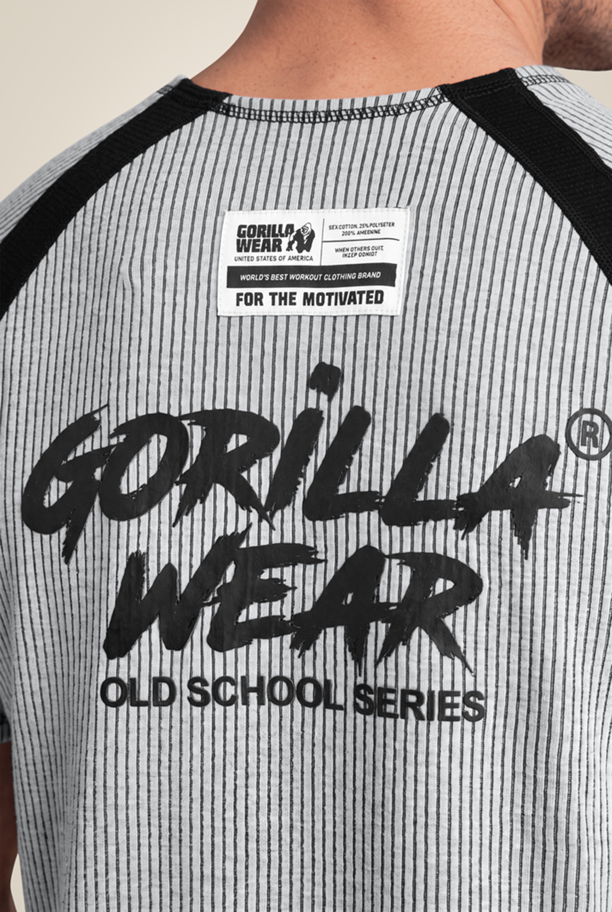 Gorilla Wear Augustine Old School Workout Top T-Shirt & Tops Gray
